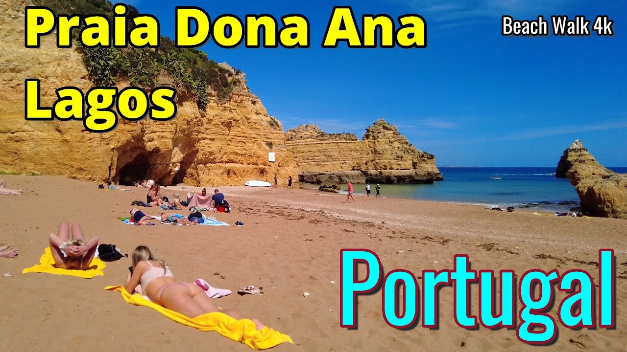 Explore Praia da Dona Ana with this immersive walking tour.
