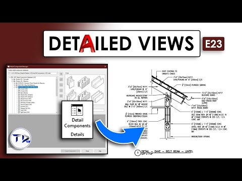 DETAILING Part 7 - (Detail Drawings) in AutoCAD Architecture 2023