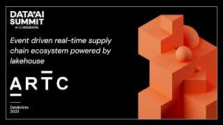 Event Driven Real-Time Supply Chain Ecosystem Powered by Lakehouse