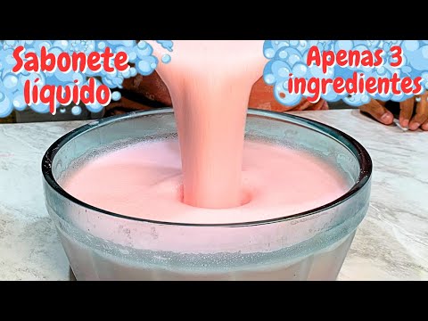 HOMEMADE LIQUID SOAP | I TESTED SEVERAL TIMES UNTIL I ARRIVED IN THE PERFECT RECIPE 🤩