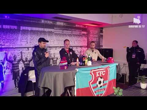 KFC Uerdingen - TSV Meerbusch: The press conference