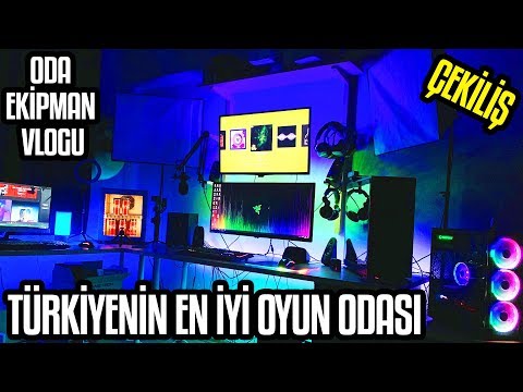 EFSANE EKİPMAN VE ODA VLOGU - Çekiliş