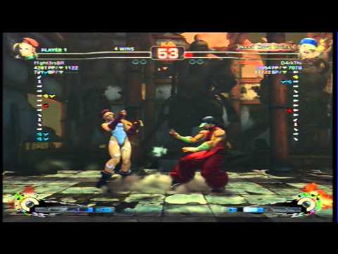GR| Breno f1ght3rs (Cammy) vs D4rkThi (Yun) FT15 Xbox Live SSF4