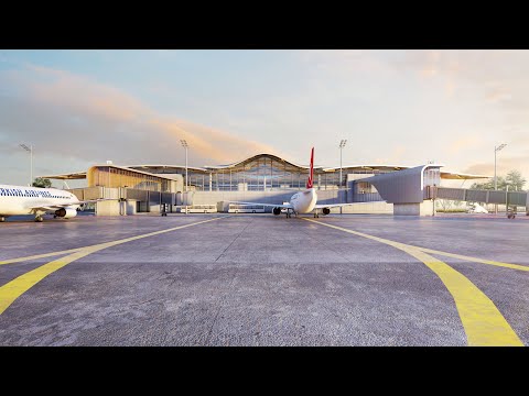 Lungi International Airport Presentation in motion