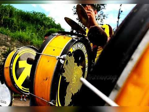 "SOY AURINEGRO SOY FELIZ // CÃNTICOS DE L.B.D.A //" Barra: Avalancha Sur &bull; Club: Deportivo Táchira