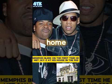 MEMPHIS BLEEK ON THE FIRST TIME He met JAY-Z at His house in the 90s! SHOCKING story! #memphisbleek
