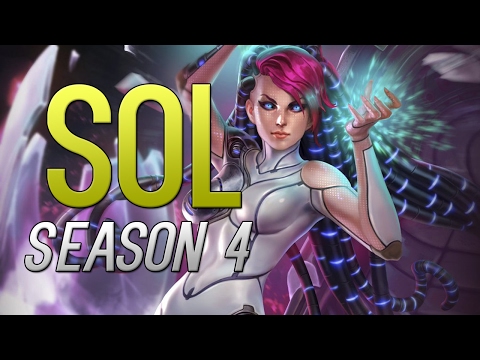 SEASON 4 SOL! (Sol Build) Cyborg Sol Season 4 Arena Gameplay (SMITE)
