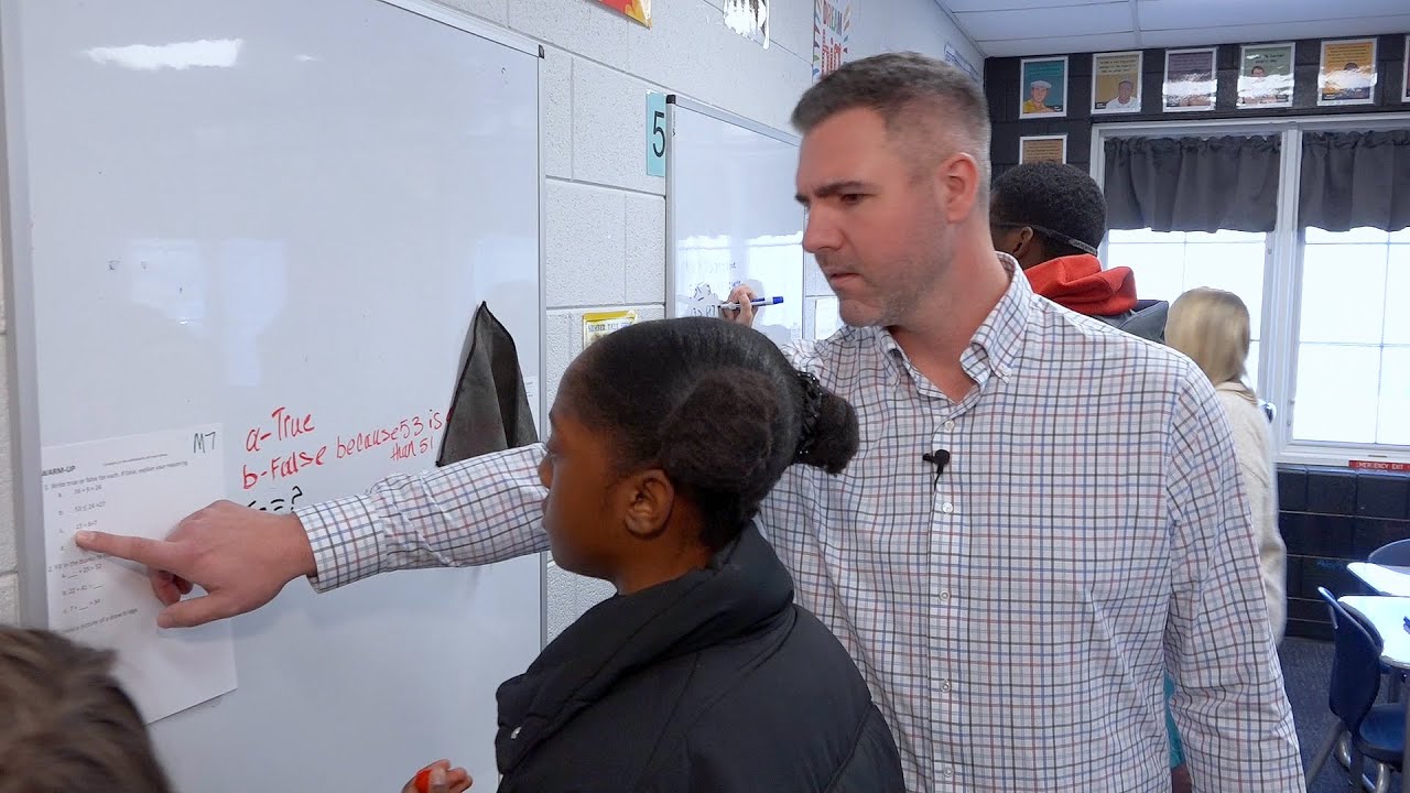 Math Lab Classroom at Springfield Middle School