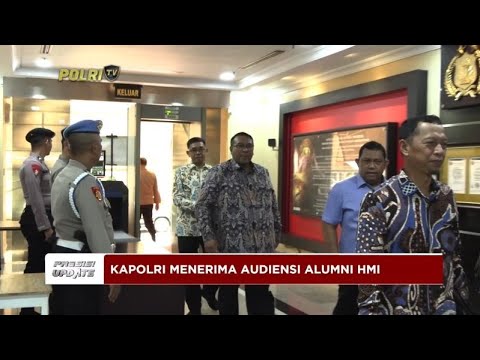 PRESISI UPDATE : KAPOLRI MENERIMA AUDIENSI ALUMNI HMI 13/06/2024 20.00 (1/2)