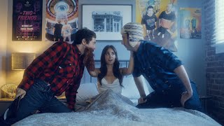 I have gone full psycho... in this hilarious music video for Two Friends!