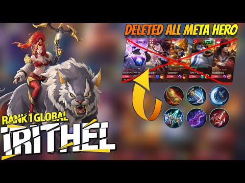 Crazy DMG in Late Game | Irithel Best Build 2021 | Top 1 Global Irithel - MLBB