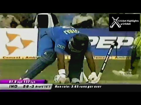 India vs Pakistan 5th ODI Match Pepsi Cup 2005 Kanpur - Cricket Highlights
