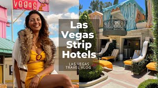 First Solo Travel Vlog Las Vegas | Hotel Crawl | US Travel Vlog