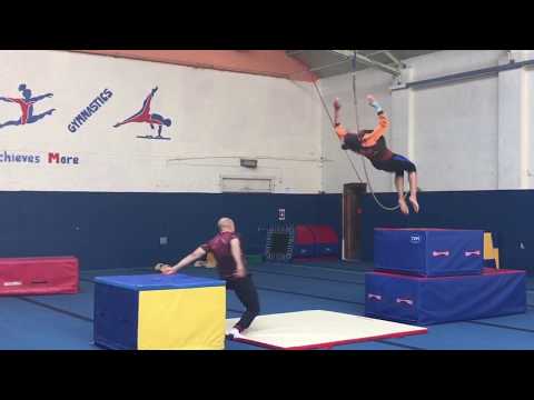 Marcelo de Ramos Training Stunt woman Lauren Okadigbo British stunt register trainees