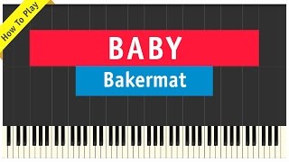 Bakermat - Baby - Piano Cover (Instrumental)