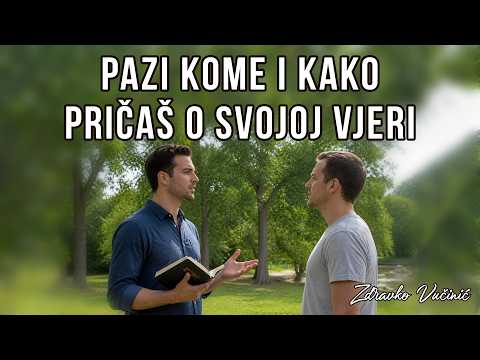 Pazi kome i kako pričaš o svojoj vjeri, Zdravko Vučinić