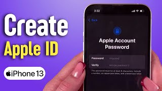 How to Create Apple Account (Apple ID) on iPhone 13 – Step-by-Step