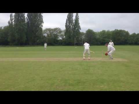 Sticky Wicket CC (Official) - Zanir Smashing the Cookaburra SWCC VS WEYBRIDGE VANDALS