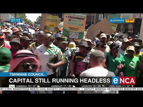 Discussion Tshwane council Capital still running headless