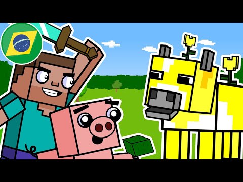 A VACA ENCANTADA! - Block Squad (MINECRAFT ANIMAÇÃO DUBLADA)