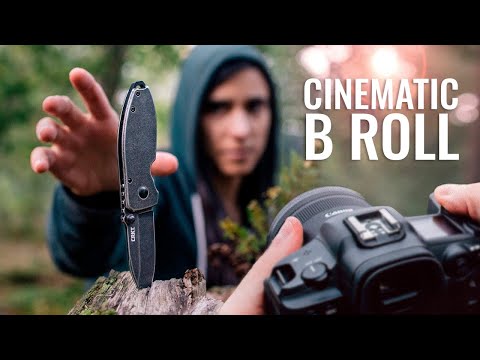 How to Shoot a CINEMATIC KNIFE B ROLL in the Woods