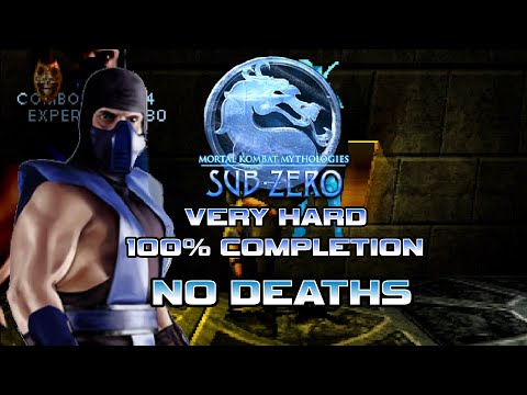 Mortal Kombat Mythologies: Sub Zero (PSX): 100% Completion on Very Hard, No Deaths