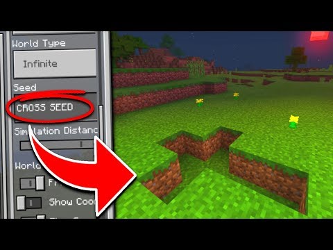 AA12 - SCARIEST MINECRAFT SEED EVER! (REAL CROSS SEED)