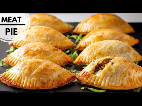 How To Make Fried Meat Pie. Secret To Non-Greasy And Bubbles | Easy Recipe