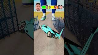 Download lagu 🤩Ronaldo Vs Messi Vs Salah Vs Lewandowski Vs Scooby-Doo⚡Course Challenge #beamngdrive #shorts mp3