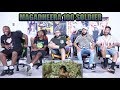 MAGADHEERA | 100 Soldier Fight Scene REACTION