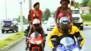 mad bludd ft jay sharwn - moto bike ride (official video) October 2012 dancehall