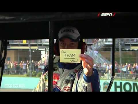 Jimmie Johnson, 5 Championships in a row.  2010 NASCAR Sprint Cup Ford 400 in Miami, Florida