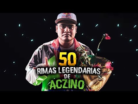 50 RIMAS LEGENDARIAS DE ACZINO 👑