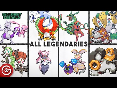 All Legendary Locations - Pokemon Inclement Emerald
