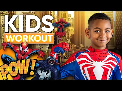 SPIDERMAN WORKOUT für Kinder zum Mitmachen (Kinder Fitness)