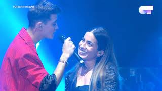 VIVIR - JULIA Y DAVE | CONCIERTO BARCELONA 31 MAYO | OT 2018