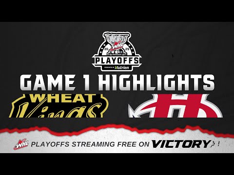Brandon Wheat Kings at Lethbridge Hurricanes – Game 1 | 2025 WHL Playoff Highlights