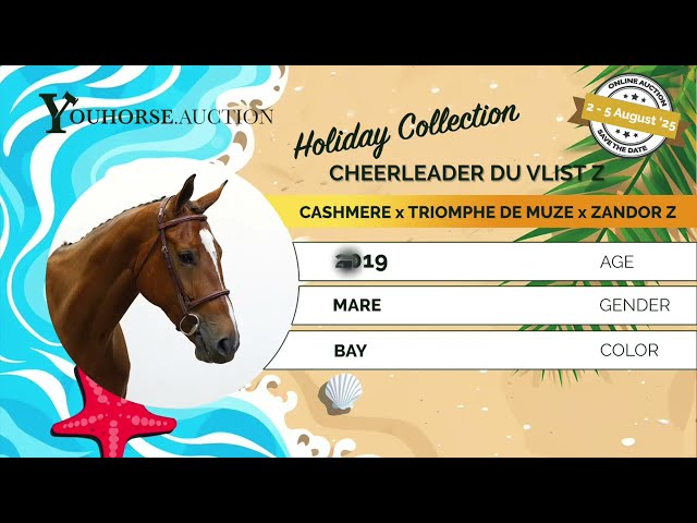 Cheerleader du Vlist Z showvideo indoor