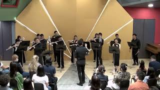 King's Flute Choir performing La Campanella by Paganini