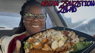 REVIEWMAS DAY 16: ZAXBY’S ASIAN ZENZATION ZALAD #THEREVIEWQUEEN