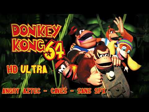 Donkey Kong 64: Angry Aztec - Caves - Sans SFX HD