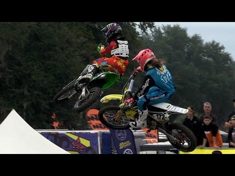 BATTLE: Super Mini 2 Heat Race - Mini O's Supercross 2014