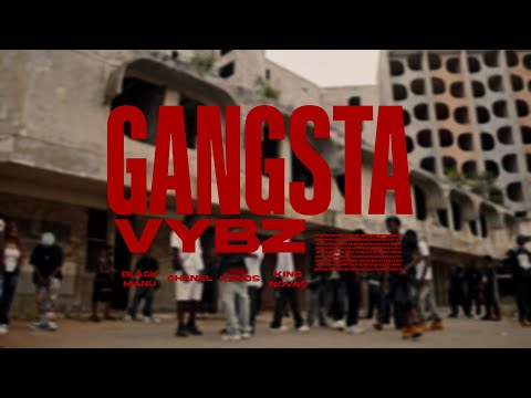 BLACK MANU - GANGSTA VYBZ  Ft. chanel , Kenos, King novas (Visualizer)