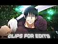 Toji Raw Clips For Editing Jujutsu Kaisen