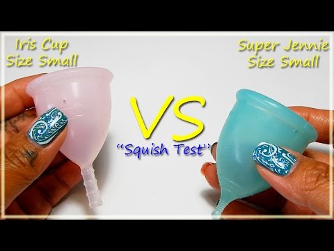 Iris Cup vs Super Jennie SMALL "Squish Test"