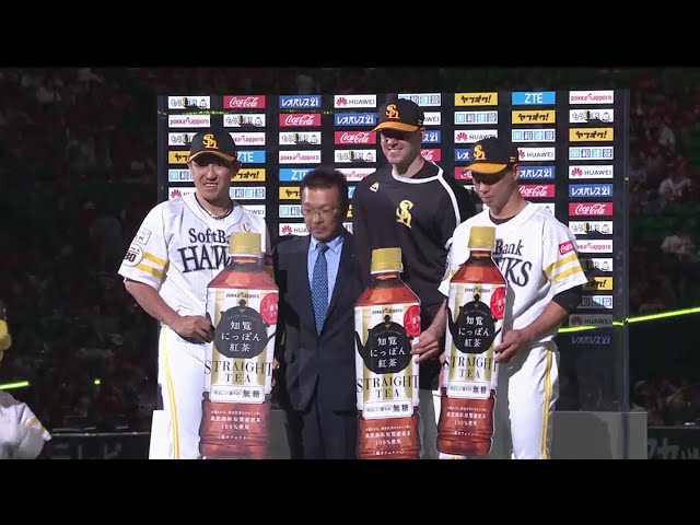 ホークス・バンデンハーク投手・長谷川勇選手・内川選手ヒーローインタビュー 2018/6/16 H-C