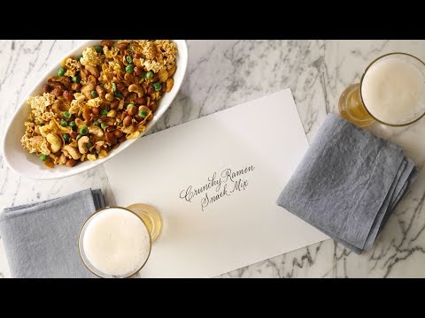 Crunchy Ramen Snack Mix- Martha Stewart