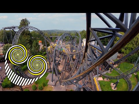 The Smiler [Horizon Leveled] Front Seat POV - Alton Towers Resort