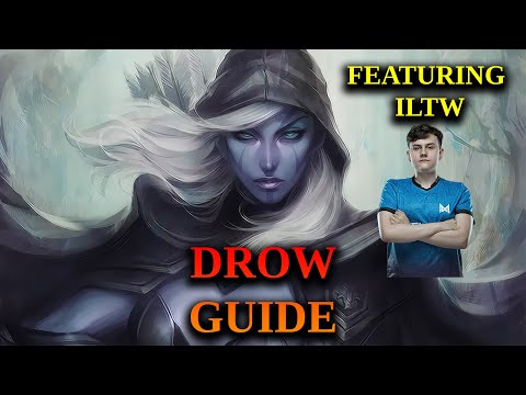 How To Play Drow Ranger - 7.32c Basic Drow Guide