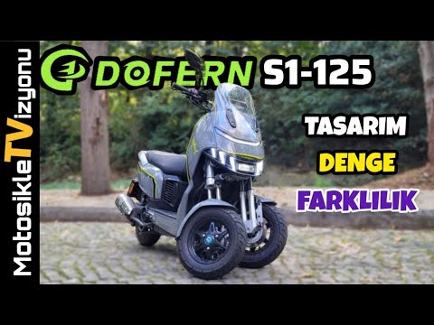 Is There a Scooter with 3 Wheels and 6 Shock Absorbers? | Dofern S1-125 | Motorcycle Vision